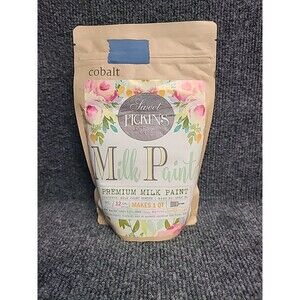 NEW Sweet Pickins Milk Paint 12Oz ( Makes 1 Quart) Cobalt Blue